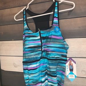 Free Country Tankini XXL NWT